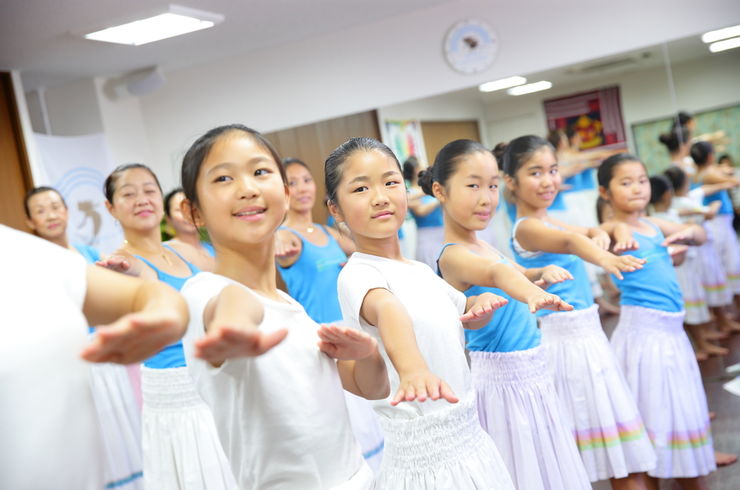 子供もフラダンス