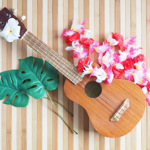 東京のスクールでは英会話やハワイアンミュージックを教えております